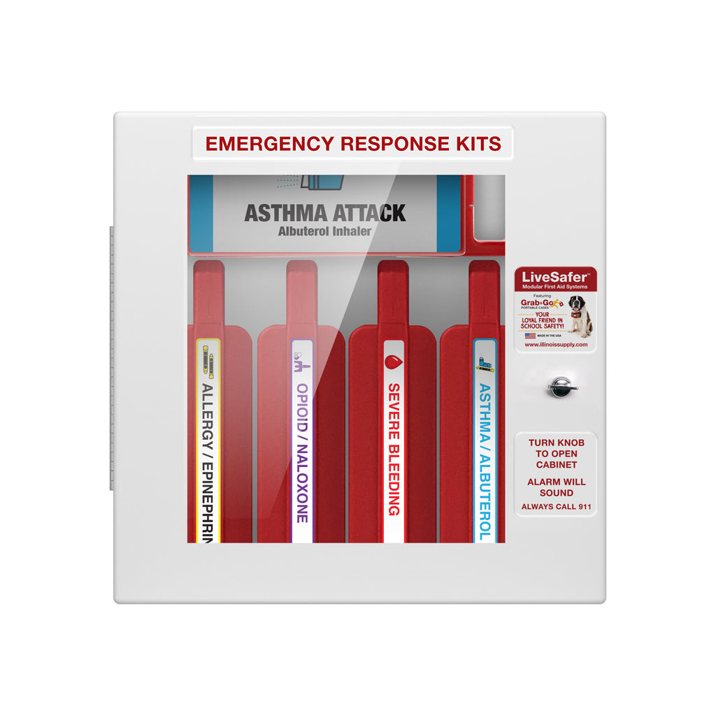 LiveSafer 5 - Modular Emergency Response Kit (5 Inner Cases) EN10001