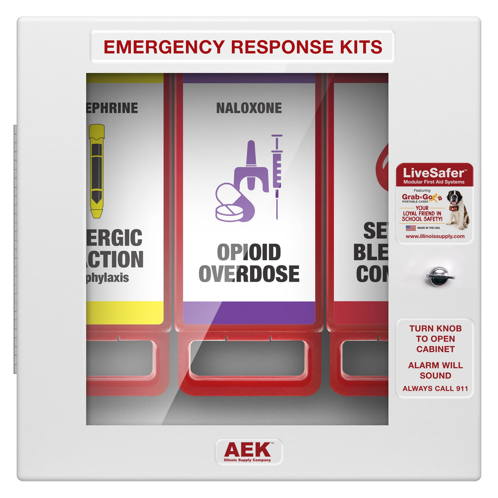Naloxone Overdose Emergency Cabinet (Locking) EN9402