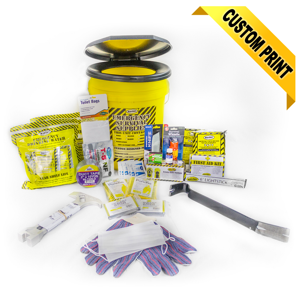 Deluxe Honey Bucket Kit - 2 Person - SKU# 13036