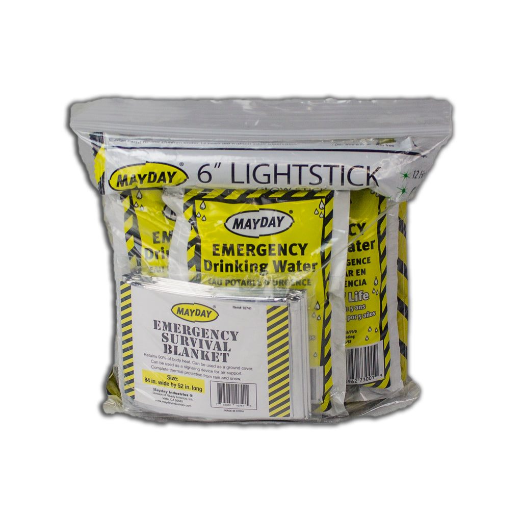 One Day Emergency Kit In A Bag - SKU# 13044