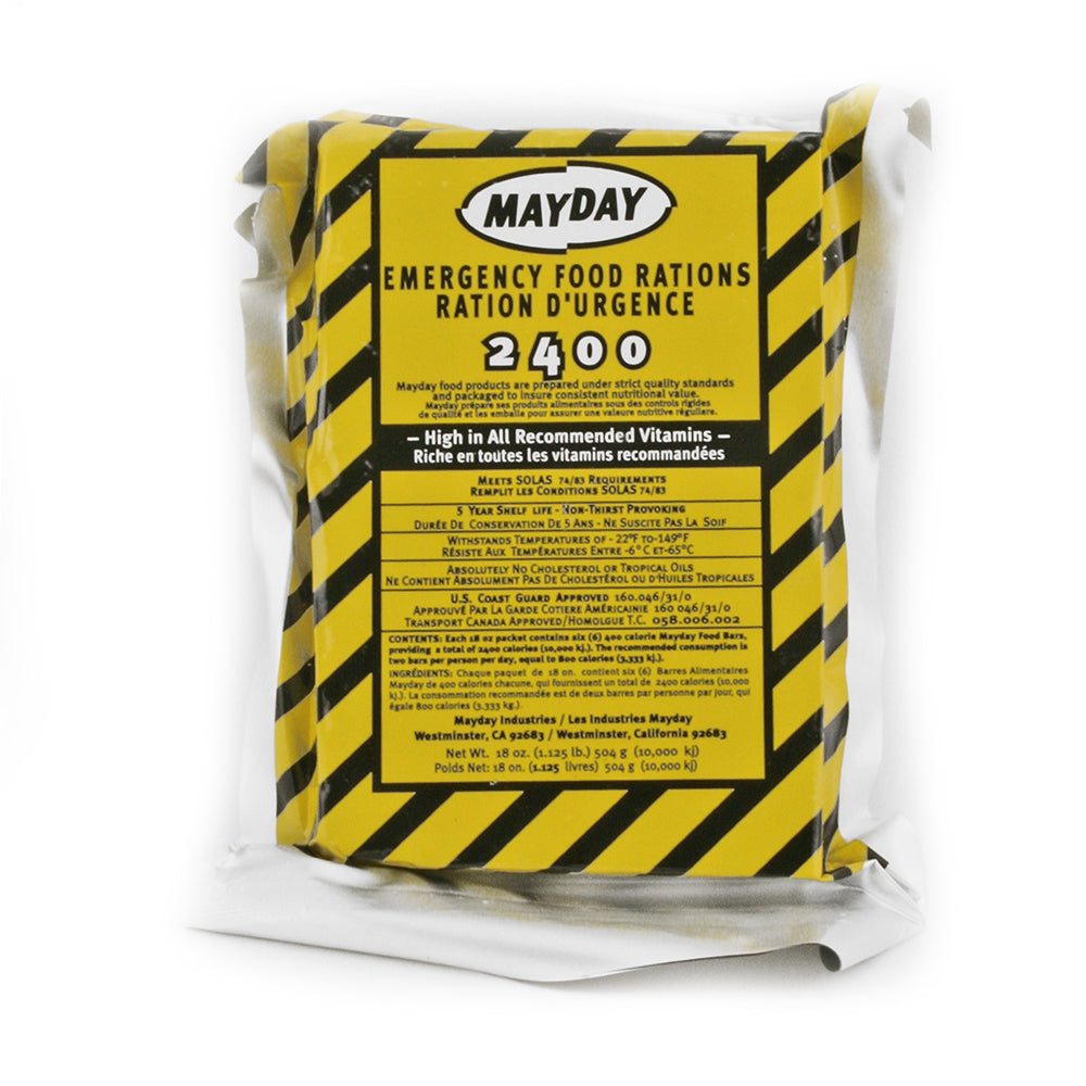 Mayday Single 2400 Calorie Food Bar - SKU# 73502