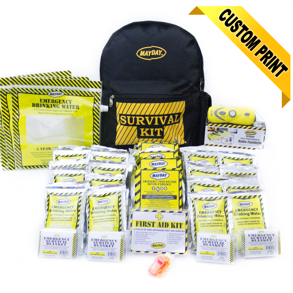 Economy Back Pack Kit - 4 Person - SKU# 13031