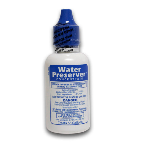 55 Gal. 5 Year Water Preserver - SKU# 73325