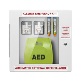AED + Epinephrine + Naloxone Combination Cabinet  EN9692