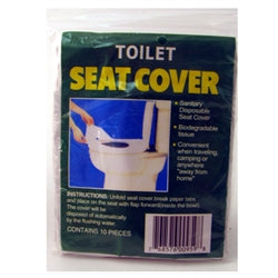 Disposable Toilet Seat Covers 10 Pack - SKU# 11318