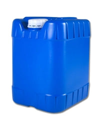 5 Gallon Blue Water Container W/Lock Cap - SKU# 12104