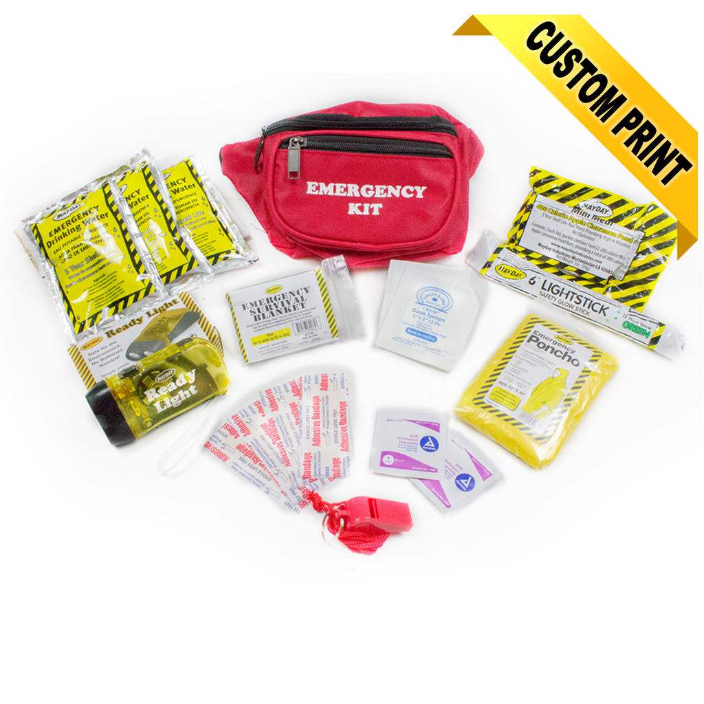 One Day Emergency Fanny Pack Kit - SKU# 13042