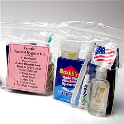 12 Piece Female Personal Hygiene Kit - SKU# 13087