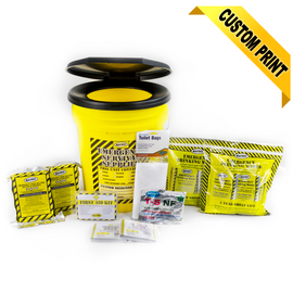 Economy Honey Bucket Kit - 2 Person - SKU# 13028