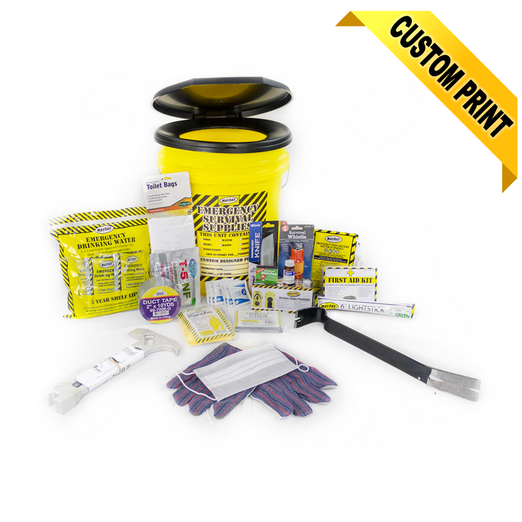 Deluxe Honey Bucket Kit - 1 Person - SKU# 13034